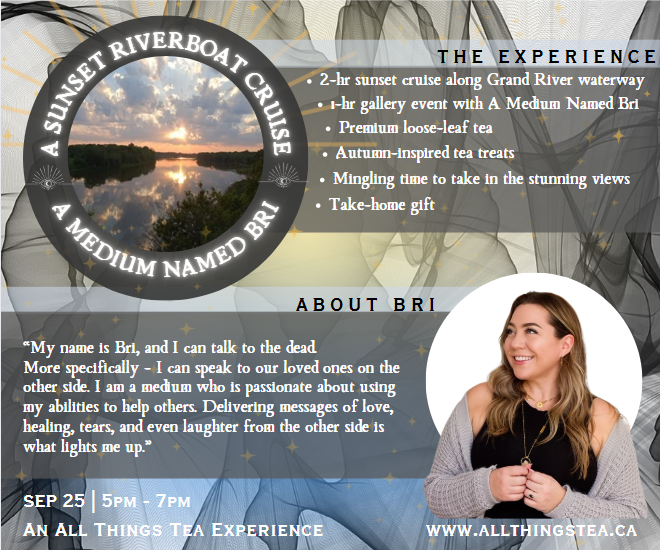 Tea with A Medium Named Bri: A Sunset Riverboat Experience - Sep 25