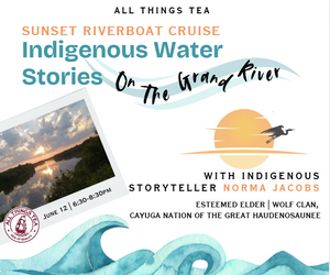 Indigenous Water Stories (June 12): A Sunset Riverboat Cruise Event